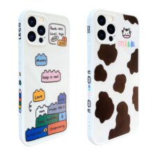 Cube Building Blocks Cartoon Soft Silicon Phone Case Cube Building Blocks Cartoon Soft Silicon Phone Case