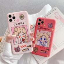 Sailor Moon Milk Tea Soft Silicon Phone Case Sailor Moon Milk Tea Soft Silicon Phone Case