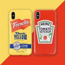 Hot Heinz Tomato Ketchup Mustard Soft Silicon Cases Hot Heinz Tomato Ketchup Mustard Soft Silicon Cases