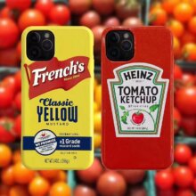 Hot Heinz Tomato Ketchup Mustard Soft Silicon Cases Hot Heinz Tomato Ketchup Mustard Soft Silicon Cases