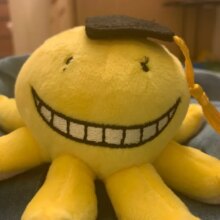 Anime Korosensei Assassination Classroom Teacher Cosplay Mini Plush Toy Anime Korosensei Assassination Classroom Teacher Cosplay Mini Plush Toy