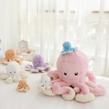 Octopus Cartoon Stuffed Plush Toys Octopus Cartoon Stuffed Plush Toys