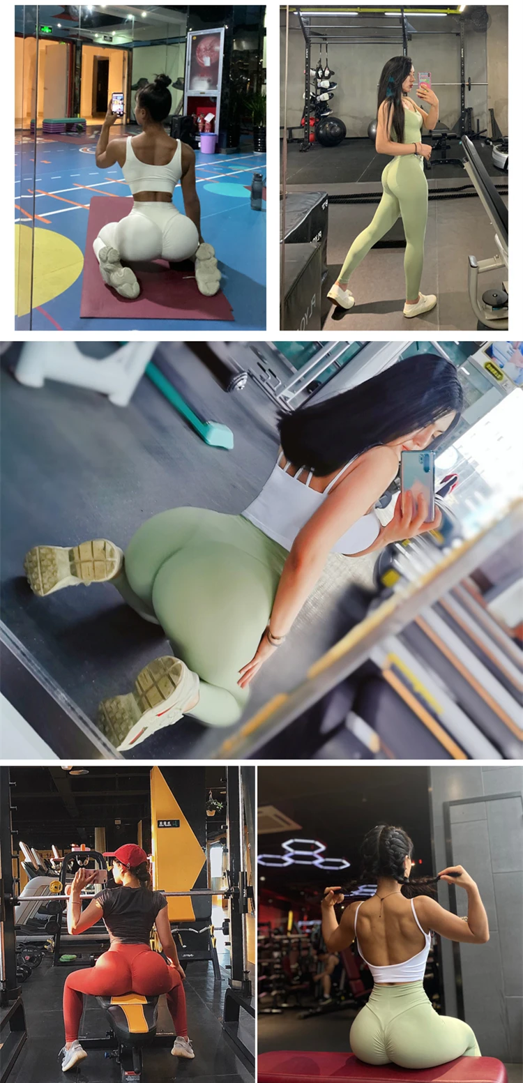 Women Yoga Pant Naked-Feel Fabric Sport Gym Leggings Women Yoga Pant Naked-Feel Fabric Sport Gym Leggings