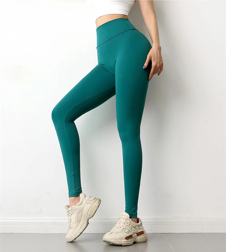 Women Yoga Pant Naked-Feel Fabric Sport Gym Leggings Women Yoga Pant Naked-Feel Fabric Sport Gym Leggings