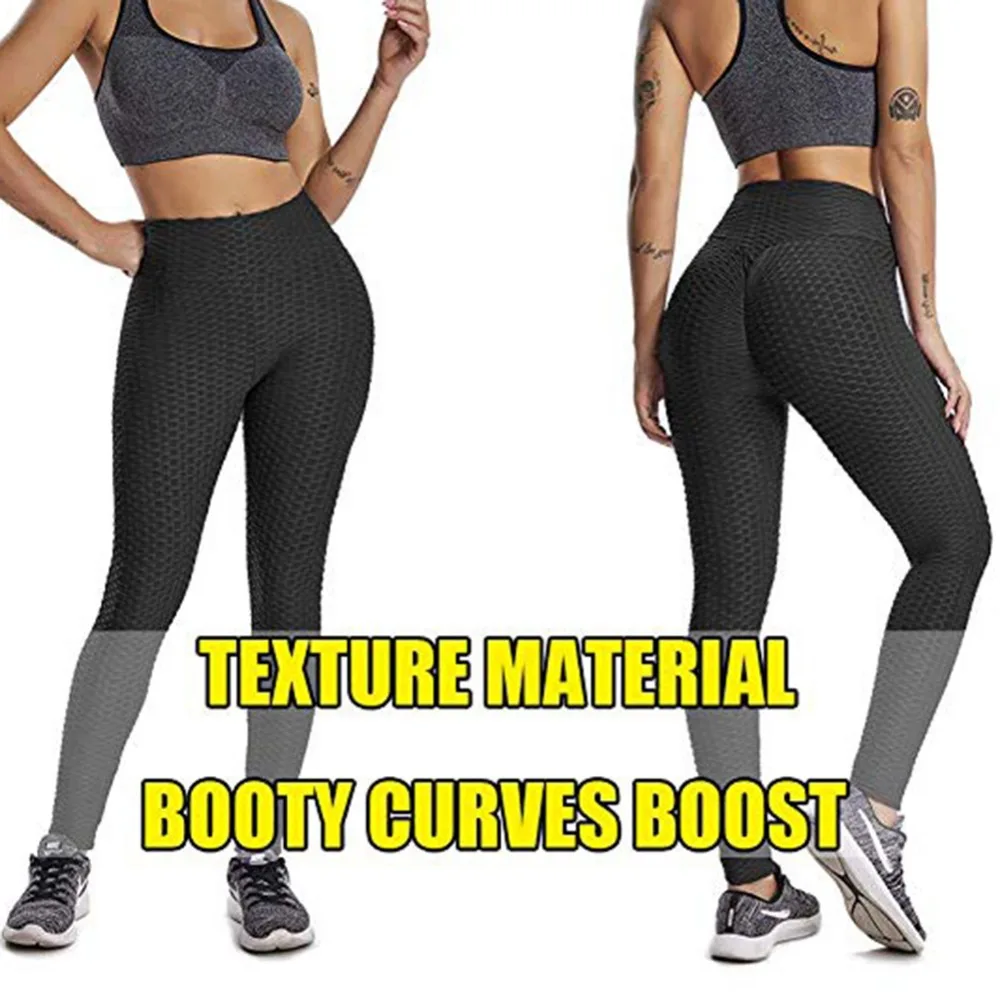 Yoga Fitness Sports High Waist Leggings For Female