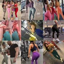 Yoga Fitness Sports High Waist Leggings For Female Yoga Fitness Sports High Waist Leggings For Female