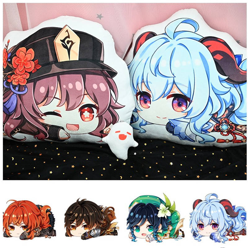 Game Genshin Impact Plush Pillow Doll