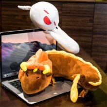 Genshin Impact Pillow Doll Dragon Ghost Cartoon Genshin Impact Pillow Doll Dragon Ghost Cartoon