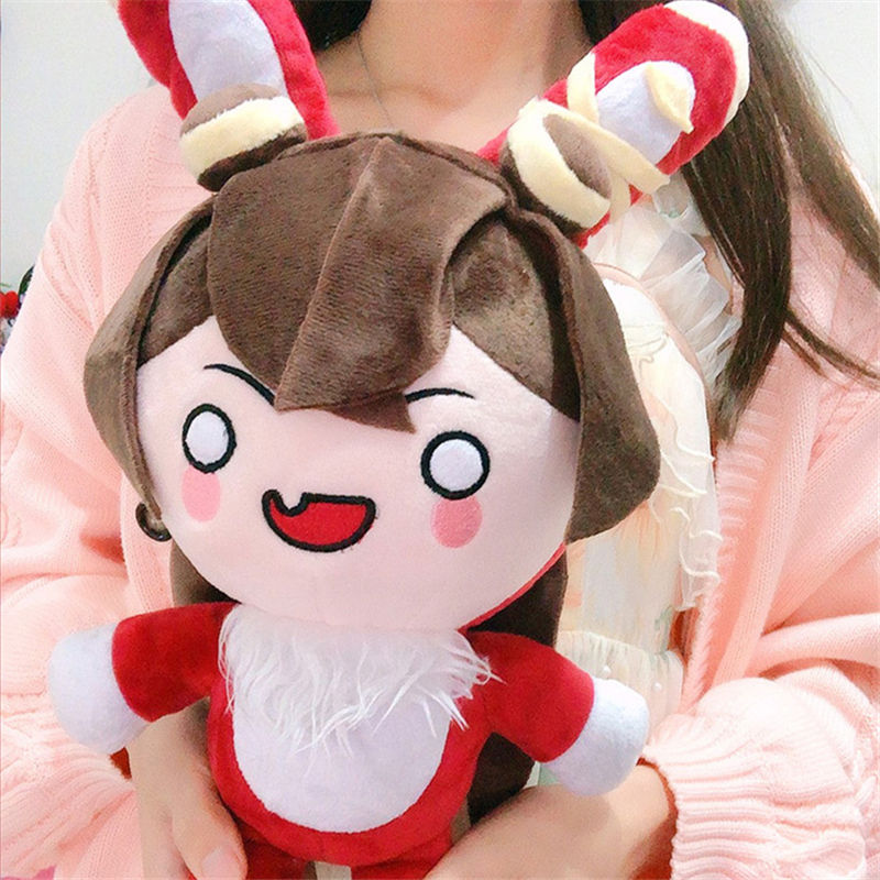 Game Genshin Impact Amber Rabbit Cosplay Plush Dolls
