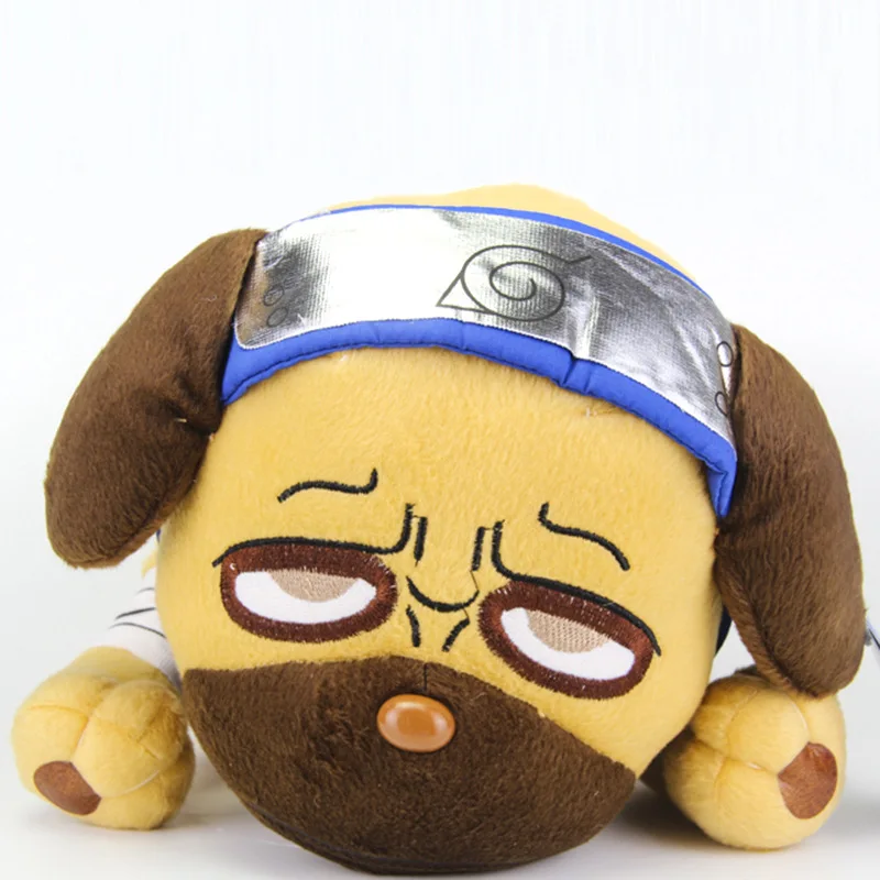 Narutos Hatake Kakashi Pakkun Dog Tummy Kurama Kyuubi Nine Tales Fox Soft Stuffed Plush Doll