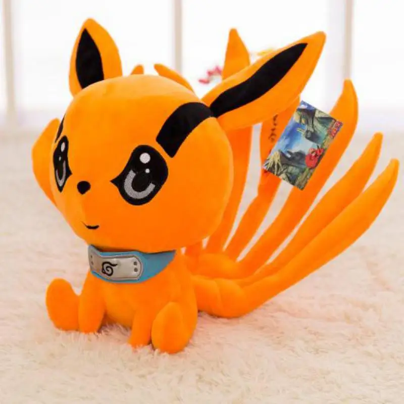 Anime Naruto Uzumaki Kyuubi Kurama Fox Demon Soft Stuffed Toy