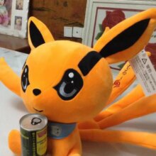 Anime Naruto Uzumaki Kyuubi Kurama Fox Demon Soft Stuffed Toy Anime Naruto Uzumaki Kyuubi Kurama Fox Demon Soft Stuffed Toy