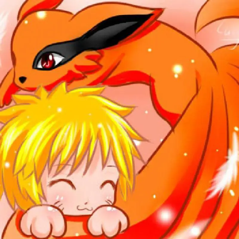 Anime Naruto Uzumaki Kyuubi Kurama Fox Demon Soft Stuffed Toy