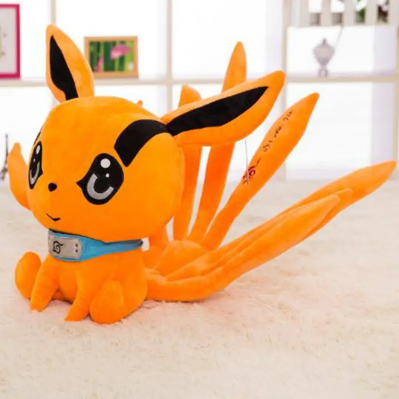 Anime Naruto Uzumaki Kyuubi Kurama Fox Demon Soft Stuffed Toy