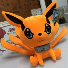Anime Naruto Uzumaki Kyuubi Kurama Fox Demon Soft Stuffed Toy Anime Naruto Uzumaki Kyuubi Kurama Fox Demon Soft Stuffed Toy