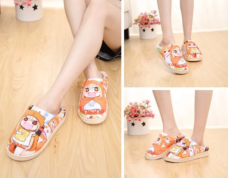 Anime Re Zero kara Hajimeru Isekai Ram Rem Emilia Warm Plush Shoe