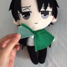 Anime Attack On Titan Levi Ackerman Soft Stuffed Doll Anime Attack On Titan Levi Ackerman Soft Stuffed Doll
