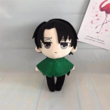 Anime Attack On Titan Levi Ackerman Soft Stuffed Doll Anime Attack On Titan Levi Ackerman Soft Stuffed Doll