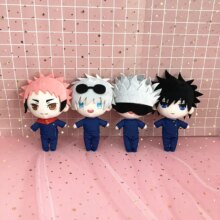 Anime Jujutsu Kaisen Yuji Itadori Gojo Satoru Fushiguro Megumi Soft Plush Stuffed Cosplay Doll Anime Jujutsu Kaisen Yuji Itadori Gojo Satoru Fushiguro Megumi Soft Plush Stuffed Cosplay Doll