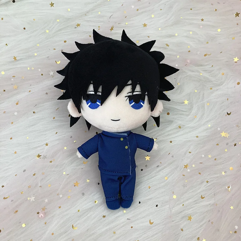 Anime Jujutsu Kaisen Yuji Itadori Gojo Satoru Fushiguro Megumi Soft Plush Stuffed Cosplay Doll