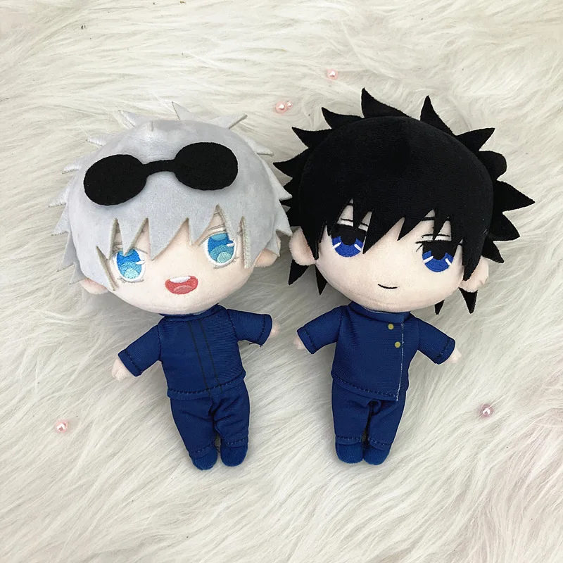 Anime Jujutsu Kaisen Yuji Itadori Gojo Satoru Fushiguro Megumi Soft Plush Stuffed Cosplay Doll