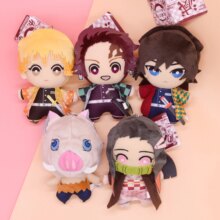 Anime Demon Slayer Kimetsu No Yaiba Agatsuma Zenitsu Nezuko Hashibira Plush Toy Pillow Anime Demon Slayer Kimetsu No Yaiba Agatsuma Zenitsu Nezuko Hashibira Plush Toy Pillow