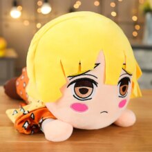 Kimetsu No Yaiba Kamado Tanjirou Nezuko Agatsuma Zenitsu Rengoku Kyoujurou Demon Slayer Plush Pillow Doll Kimetsu No Yaiba Kamado Tanjirou Nezuko Agatsuma Zenitsu Rengoku Kyoujurou Demon Slayer Plush Pillow Doll