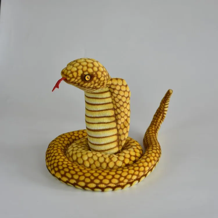 Simulation Cobra Boa Zodiac Snake Plush Doll