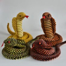 Simulation Cobra Boa Zodiac Snake Plush Doll Simulation Cobra Boa Zodiac Snake Plush Doll