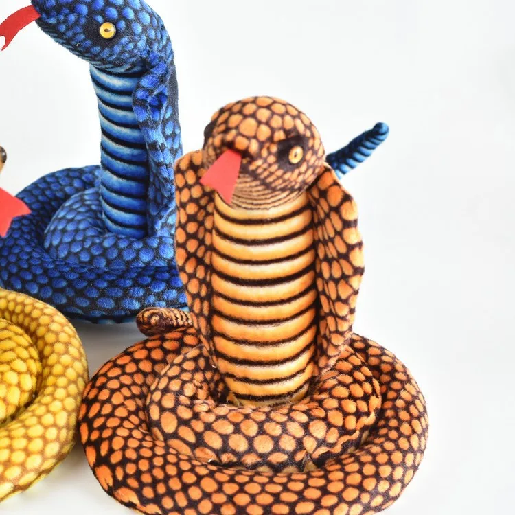 Simulation Cobra Boa Zodiac Snake Plush Doll