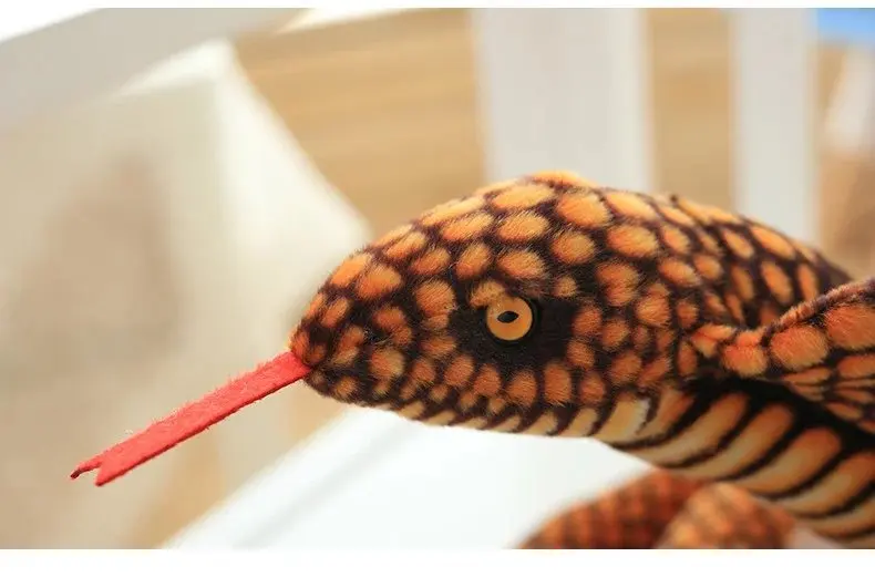 Simulation Cobra Boa Zodiac Snake Plush Doll