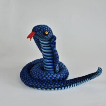 Simulation Cobra Boa Zodiac Snake Plush Doll Simulation Cobra Boa Zodiac Snake Plush Doll