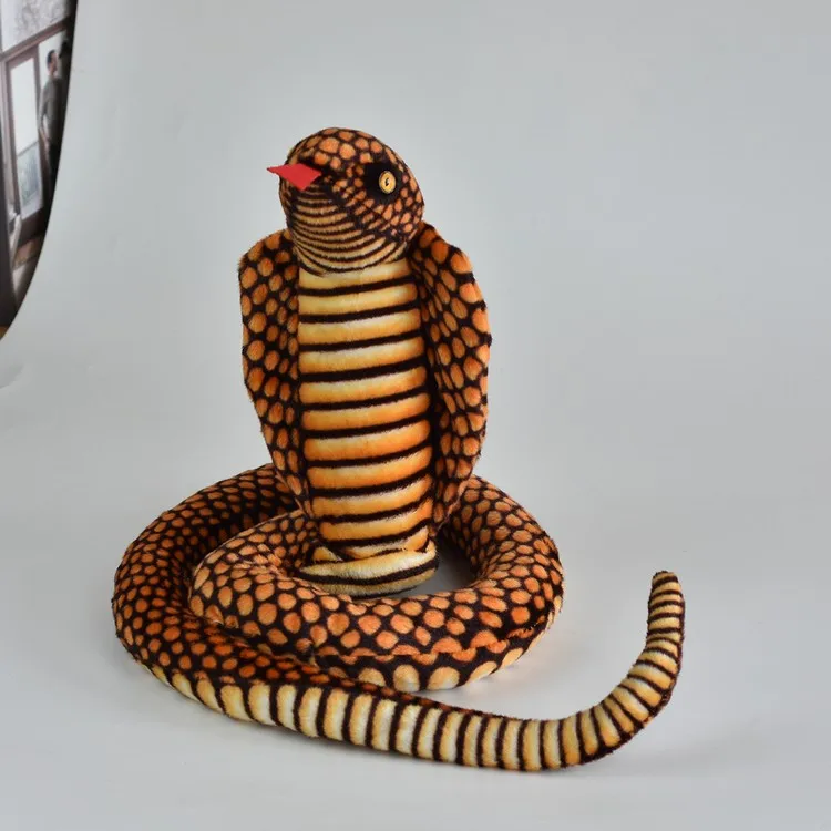Simulation Cobra Boa Zodiac Snake Plush Doll