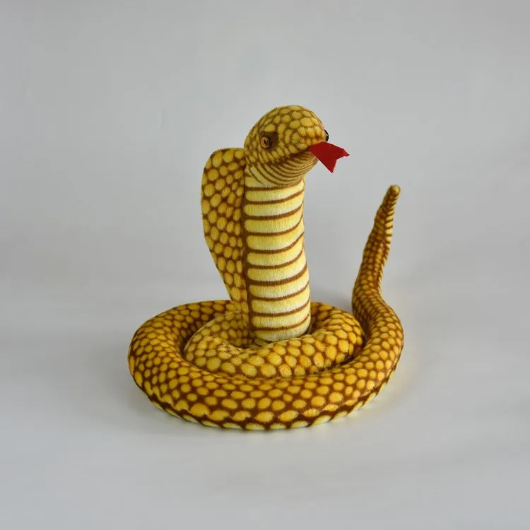 Simulation Cobra Boa Zodiac Snake Plush Doll