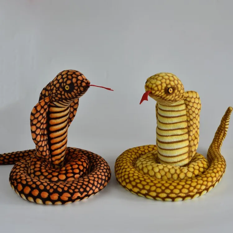 Simulation Cobra Boa Zodiac Snake Plush Doll