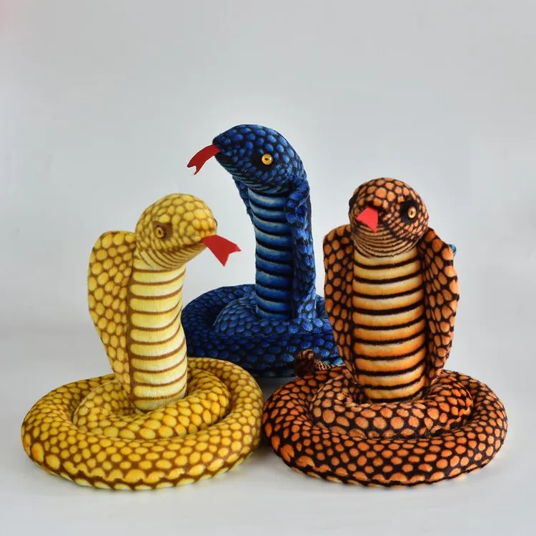 Simulation Cobra Boa Zodiac Snake Plush Doll