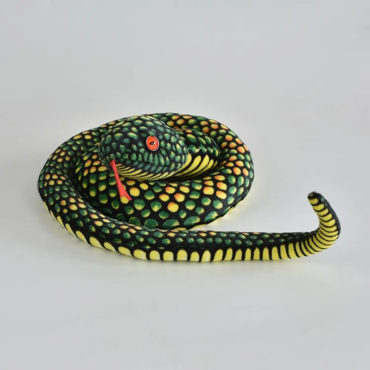 Simulation Cobra Boa Zodiac Snake Plush Doll
