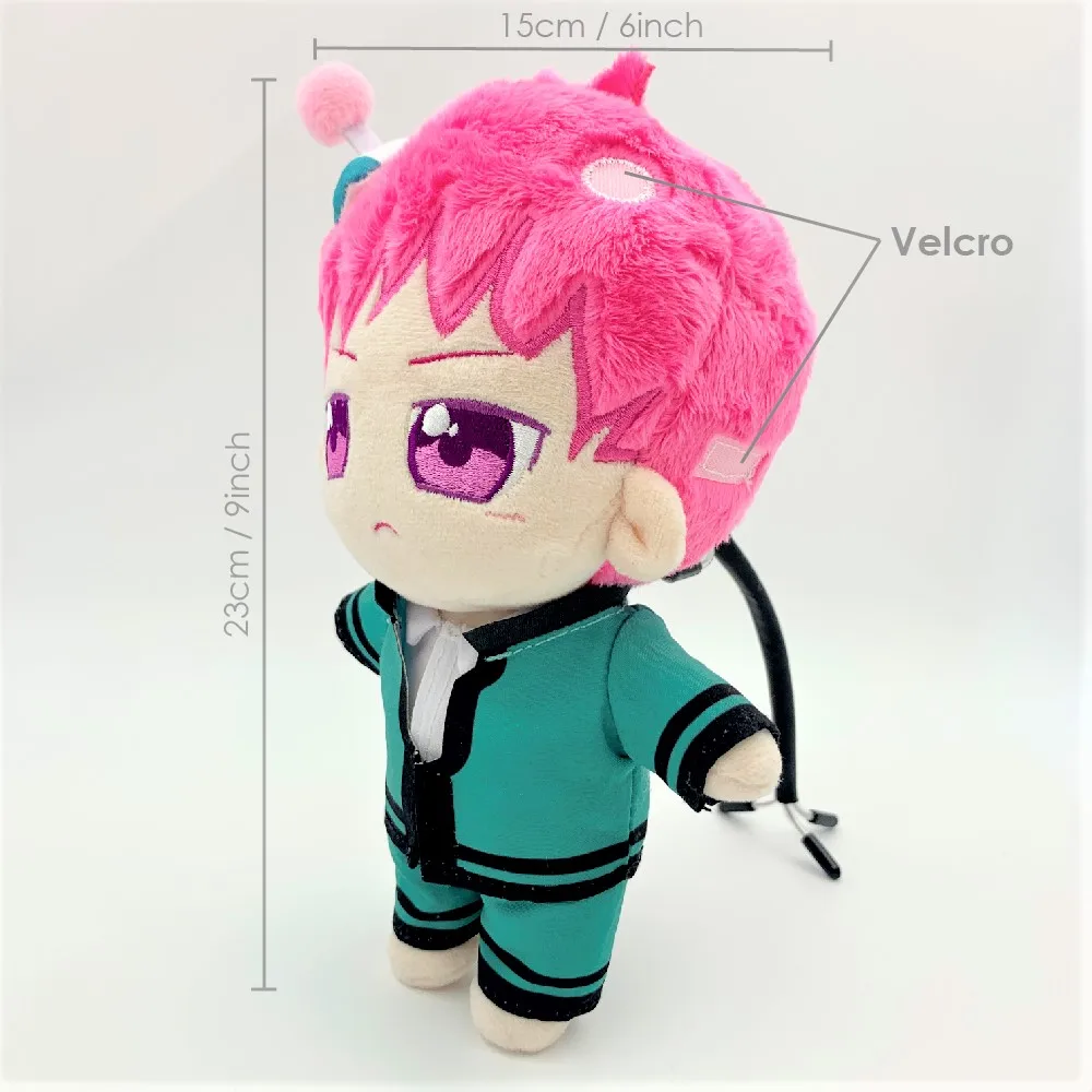 Anime Saiki K Uoozii Stuffed Doll With Clothes