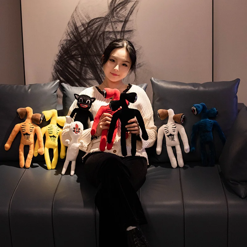 Scary Siren Head Soft Stuffed Plush Doll