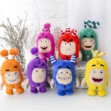 Anime Cartoon Oddbods Treasure of Soldiers Monster Bubbles Zeke Jeff Fuse Slick Soft Stuffed Plush Doll Anime Cartoon Oddbods Treasure of Soldiers Monster Bubbles Zeke Jeff Fuse Slick Soft Stuffed Plush Doll