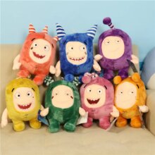 Anime Cartoon Oddbods Treasure of Soldiers Monster Bubbles Zeke Jeff Fuse Slick Soft Stuffed Plush Doll Anime Cartoon Oddbods Treasure of Soldiers Monster Bubbles Zeke Jeff Fuse Slick Soft Stuffed Plush Doll