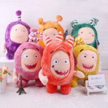 Anime Cartoon Oddbods Treasure of Soldiers Monster Bubbles Zeke Jeff Fuse Slick Soft Stuffed Plush Doll Anime Cartoon Oddbods Treasure of Soldiers Monster Bubbles Zeke Jeff Fuse Slick Soft Stuffed Plush Doll