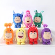 Anime Cartoon Oddbods Treasure of Soldiers Monster Bubbles Zeke Jeff Fuse Slick Soft Stuffed Plush Doll Anime Cartoon Oddbods Treasure of Soldiers Monster Bubbles Zeke Jeff Fuse Slick Soft Stuffed Plush Doll