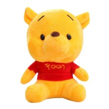 Anime Cartoon Winnie The Pooh Bear Plush Doll Keychain Anime Cartoon Winnie The Pooh Bear Plush Doll Keychain