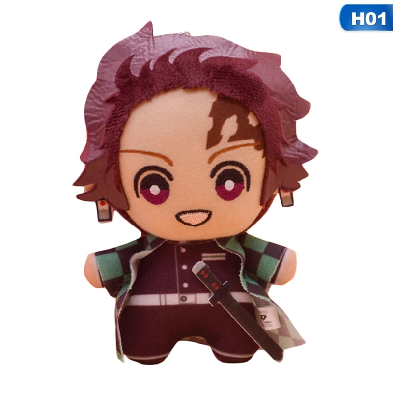Anime Demon Slayer Kimetsu No Yaiba Agatsuma Zenitsu Nezuko Hashibira Plush Toys