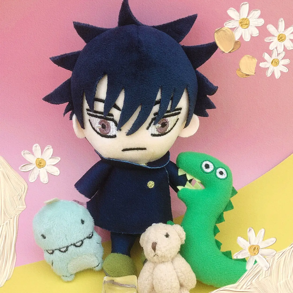 Anime Plush Jujutsu Kaisen Uoozii Yuji Itadori 6