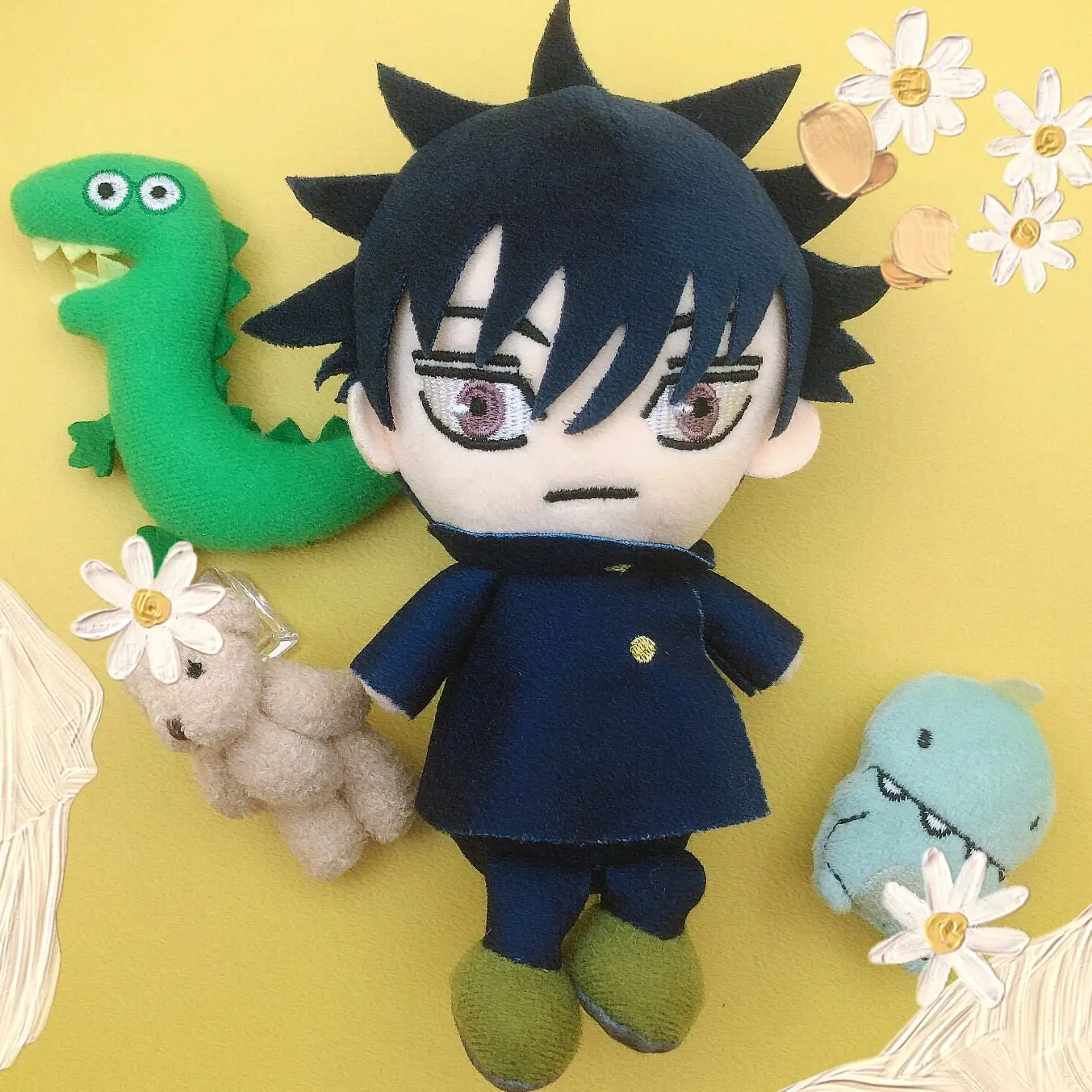 Anime Plush Jujutsu Kaisen Uoozii Yuji Itadori 6