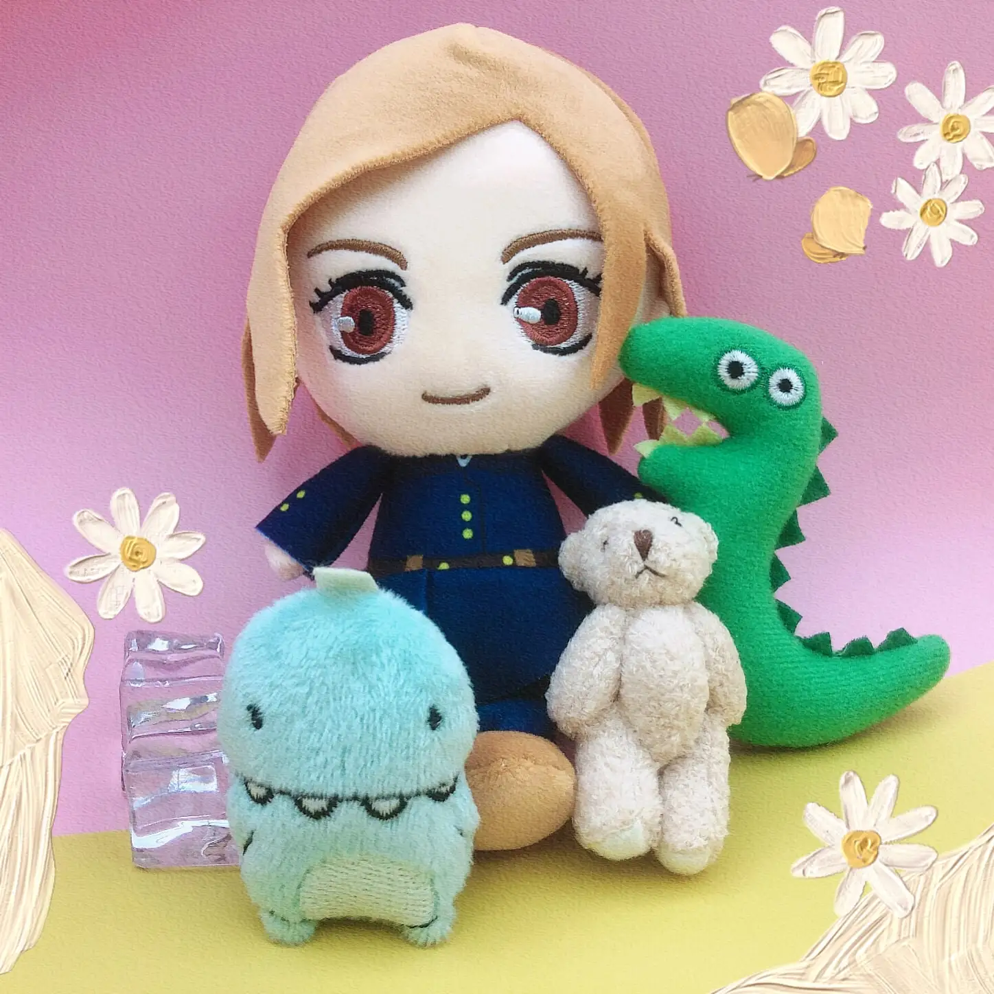 Anime Plush Jujutsu Kaisen Uoozii Yuji Itadori 6