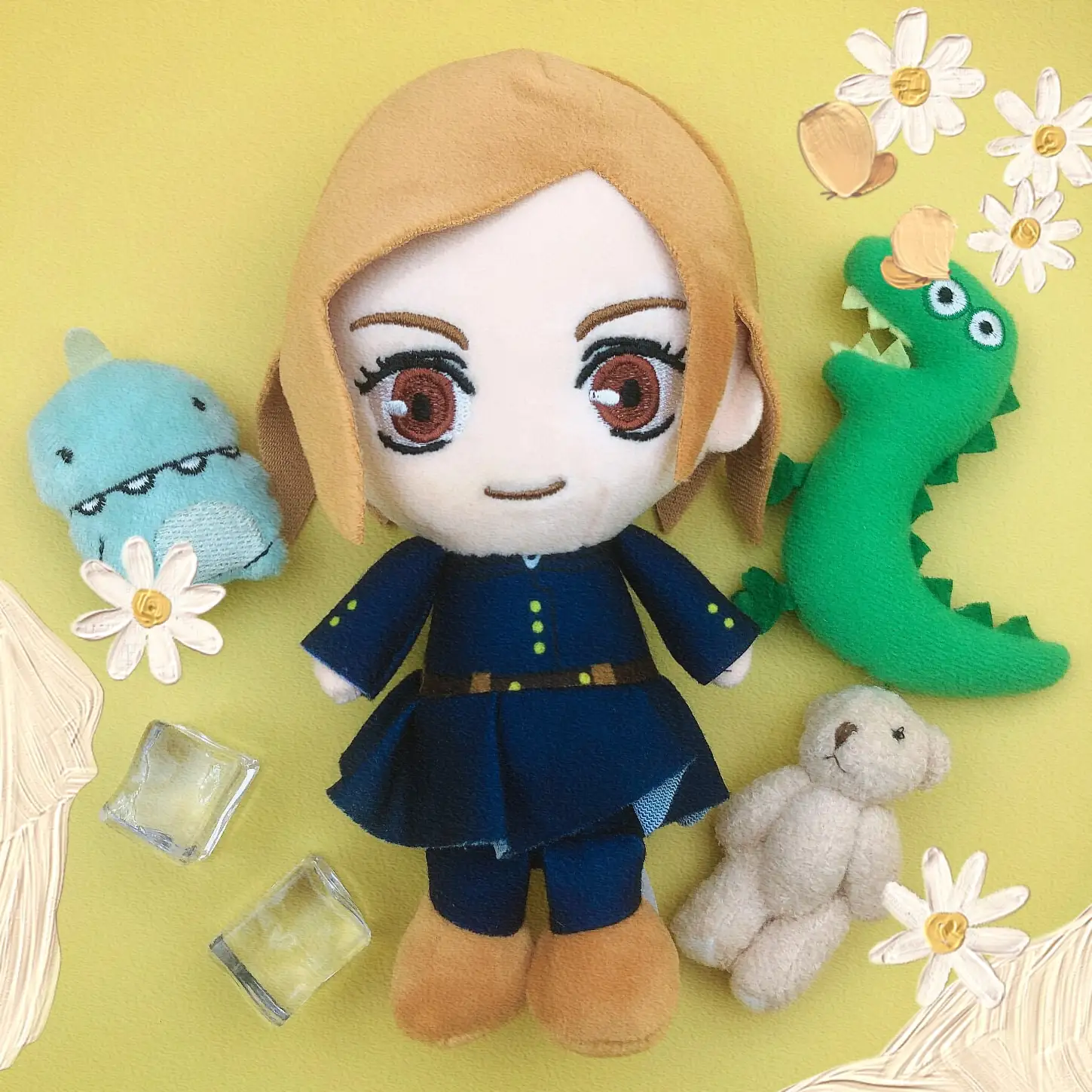 Anime Plush Jujutsu Kaisen Uoozii Yuji Itadori 6