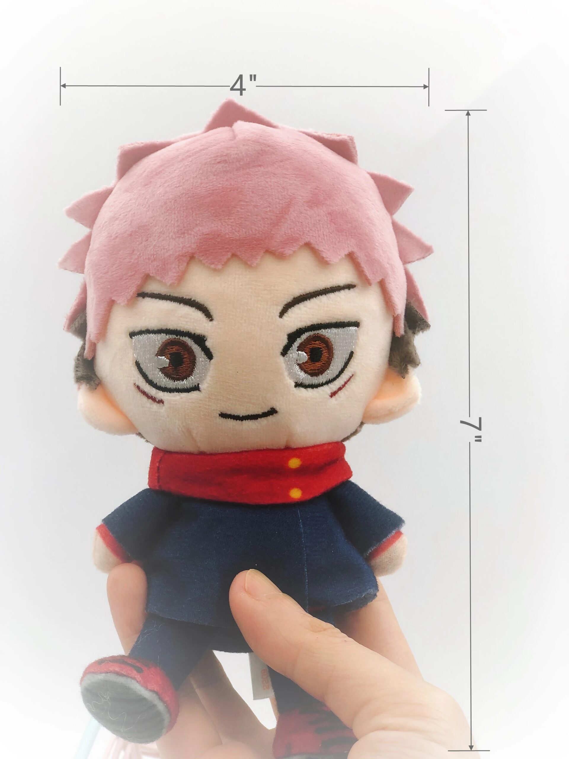 Anime Plush Jujutsu Kaisen Uoozii Yuji Itadori 6